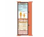 WhiteCoat Clipboard® Trifold - Coral Flight Medic Edition